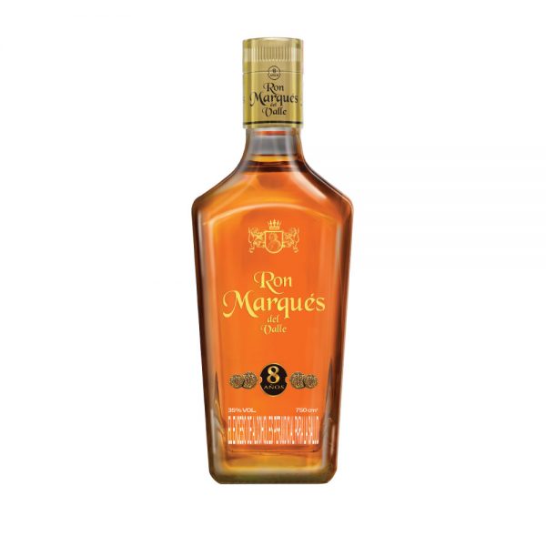 Botella Ron Marqués Del Valle 8 años 750ml