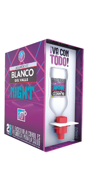 Caja blanco del valle night